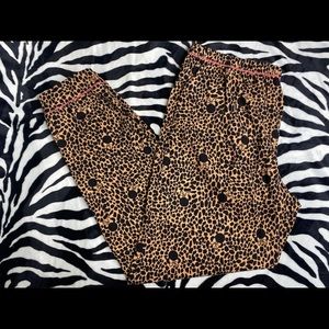 Disney Minnie Mouse Leopard PJ